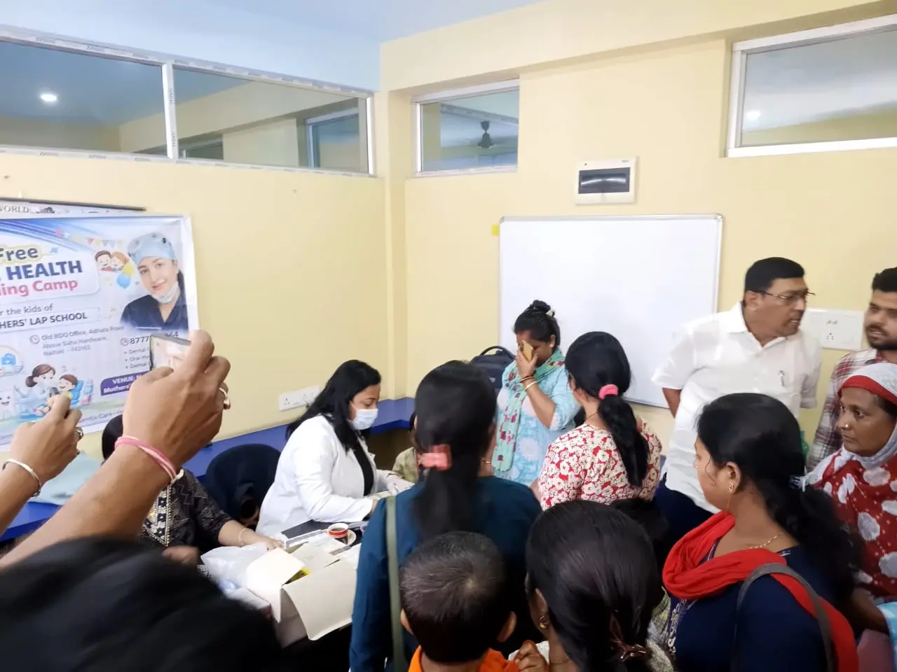 Community health activity hosted at Chikitsaa clinic